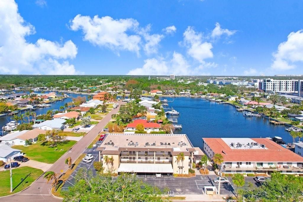 Ariel View of Condo Complex