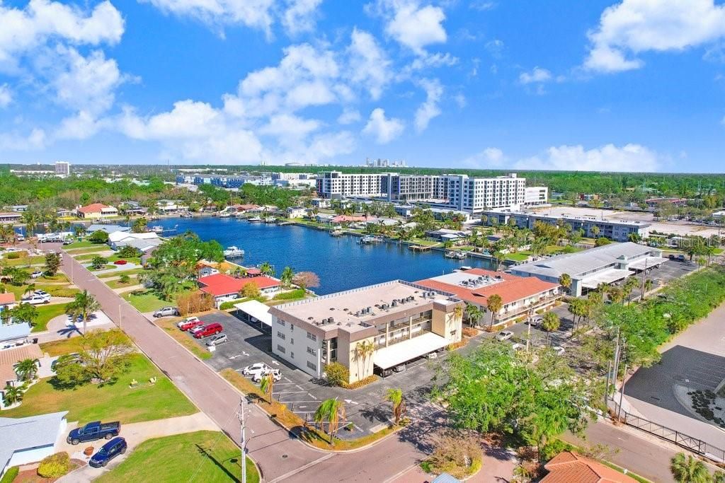 Ariel View of Condo Complex