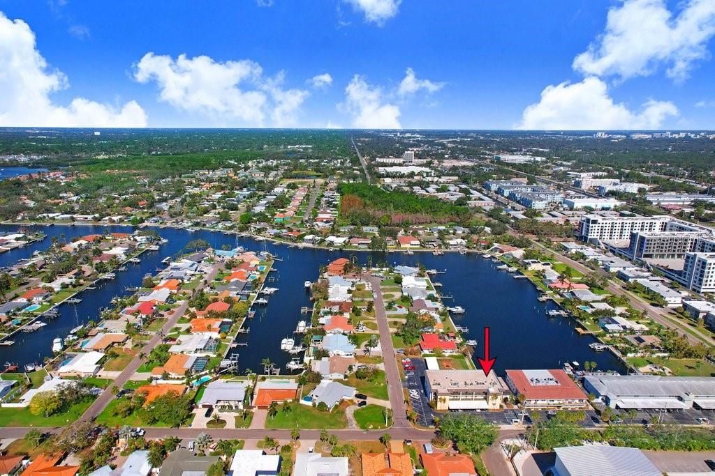 Ariel View of Condo Complex