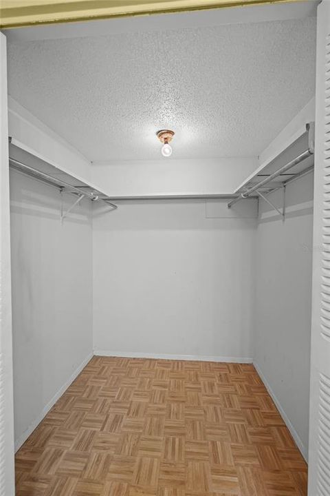 Large Primary Bedroom Walk In Closet!