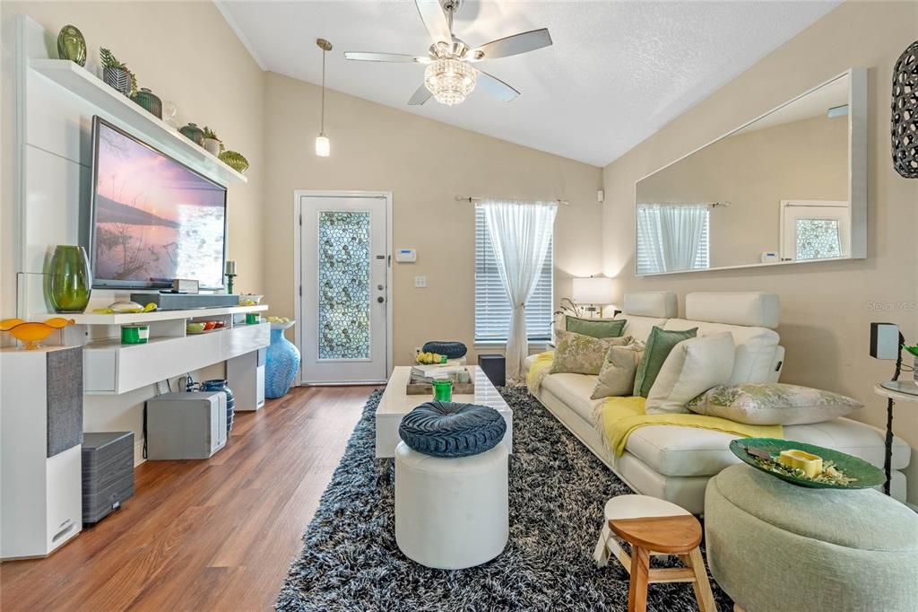 Vaulted Ceilings throughout home!