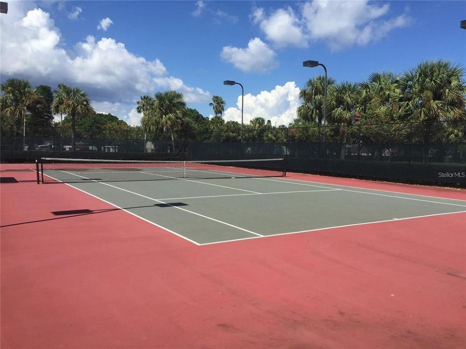 Tennis courts