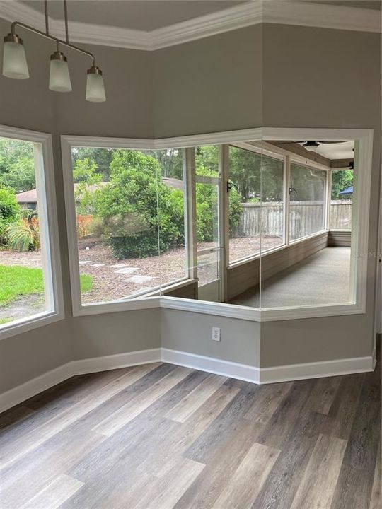 kitchen dining/back porch