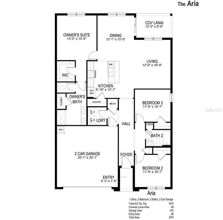 For Sale: $322,480 (3 beds, 2 baths, 1672 Square Feet)