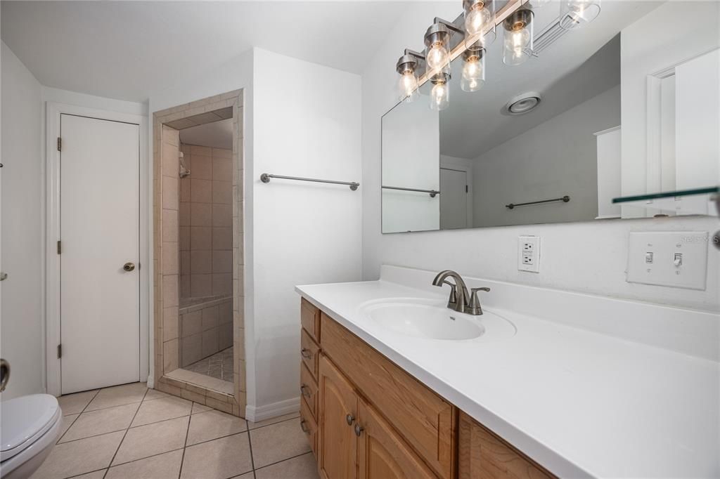 Primary Bathroom with Walk in Shower