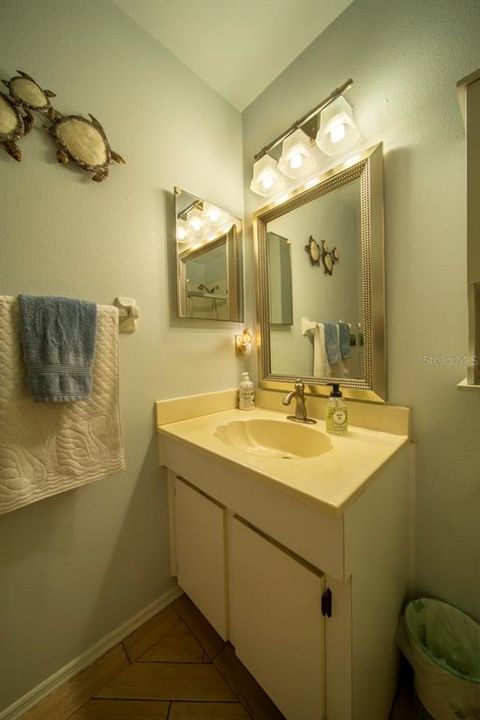 New lighting,mirror in second bath