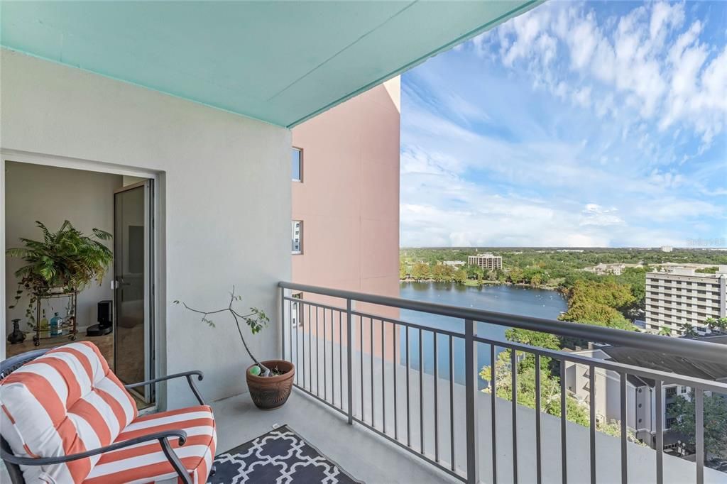 Balcony off Living Space, east facing