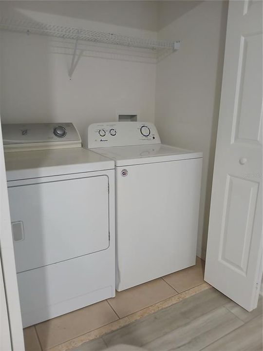 Upstairs laundry!