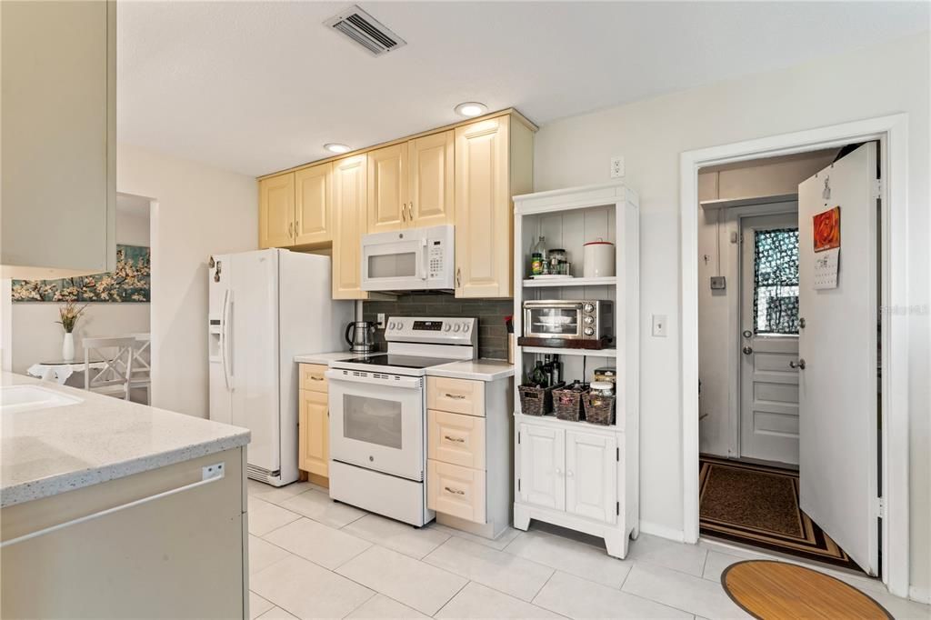 Kitchen - Laundry Room Entrance