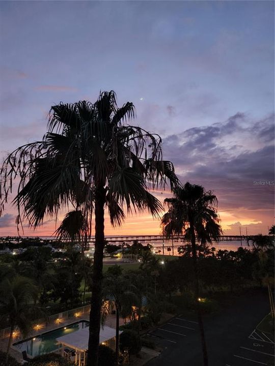 Sunset from Balcony