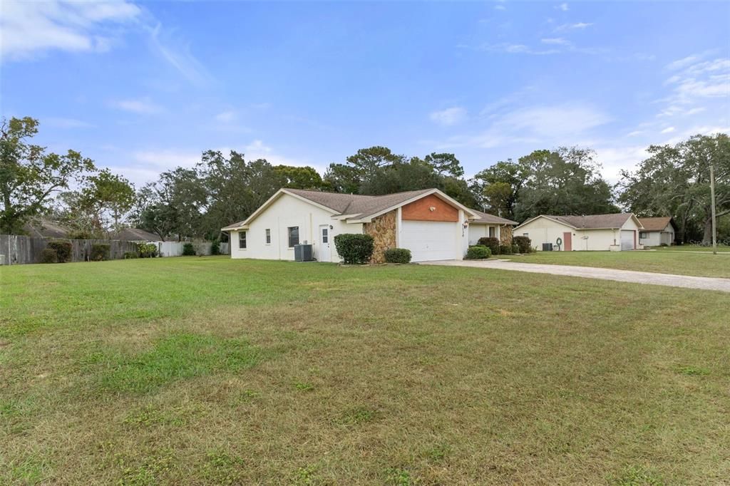 OVERSIZED HALF ACRE LOT