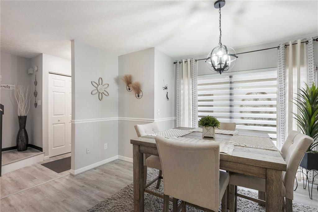 Entryway and Dining Room