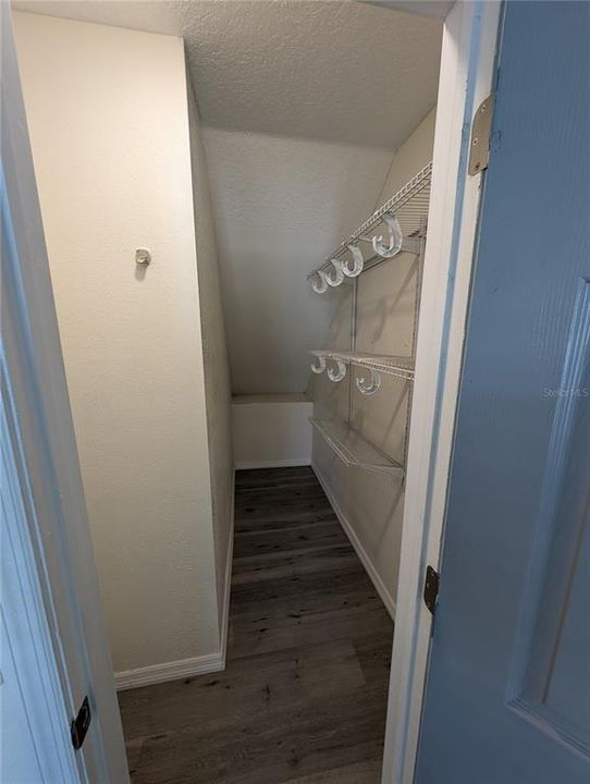 Master bedroom closet