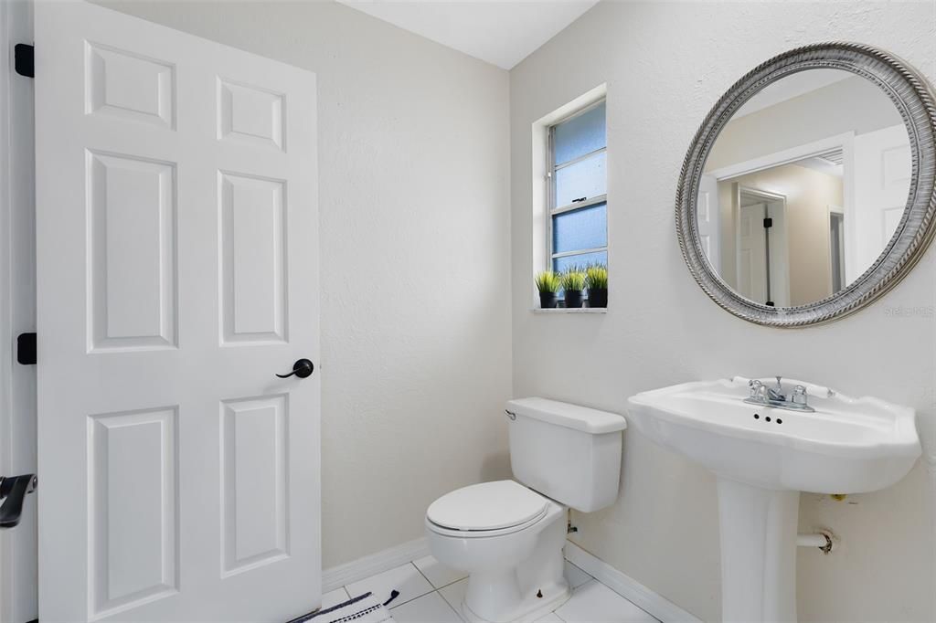 Half Bath access from 4th Bedroom or Hallway