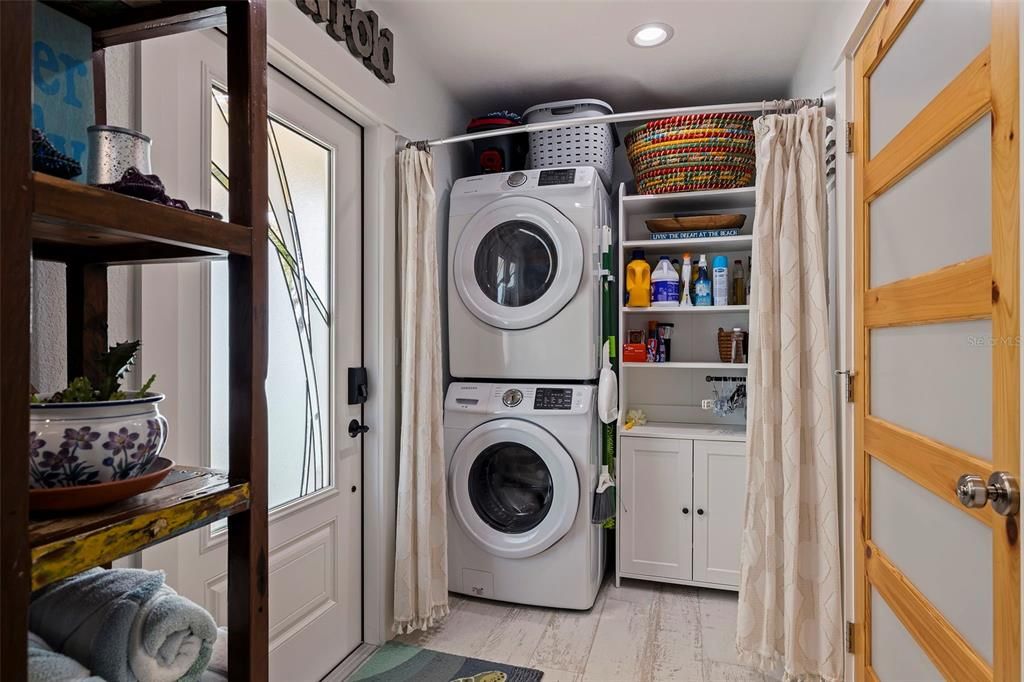 Laundry area