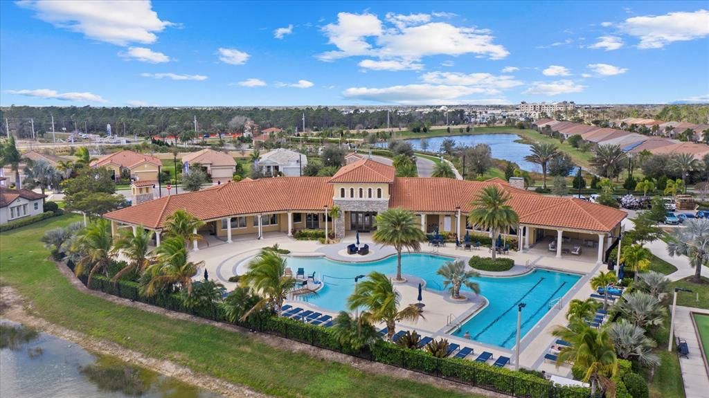 Renaissance Resort Style Pool and Clubhouse