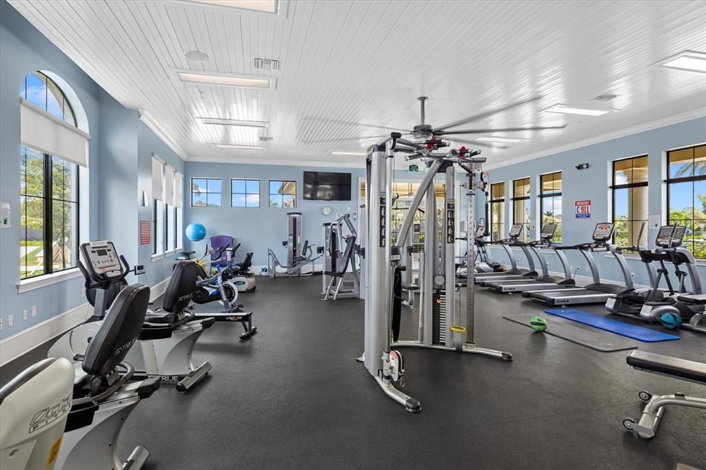 Exercise Room in Club house