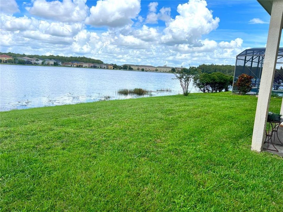 Backyard - Lakefront View