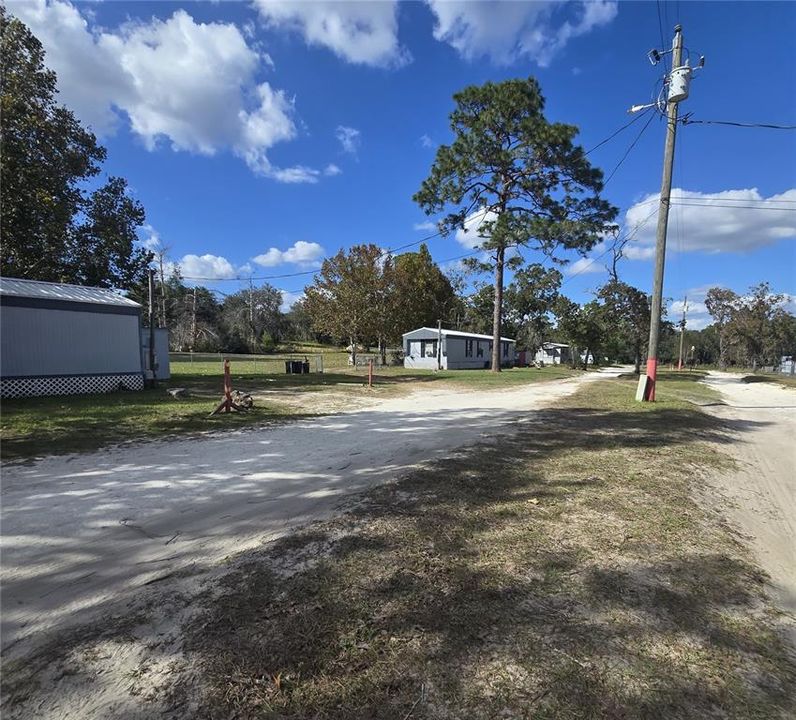 Road view from right side of S. Barker Point.