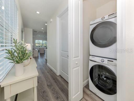 Typical Hallway and Laundry Closet