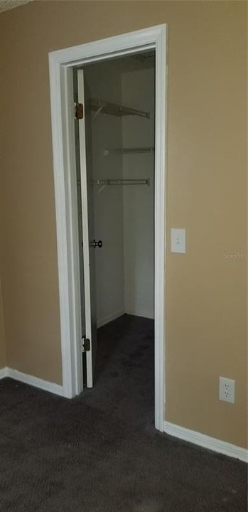 Main Bedroom walk in closet