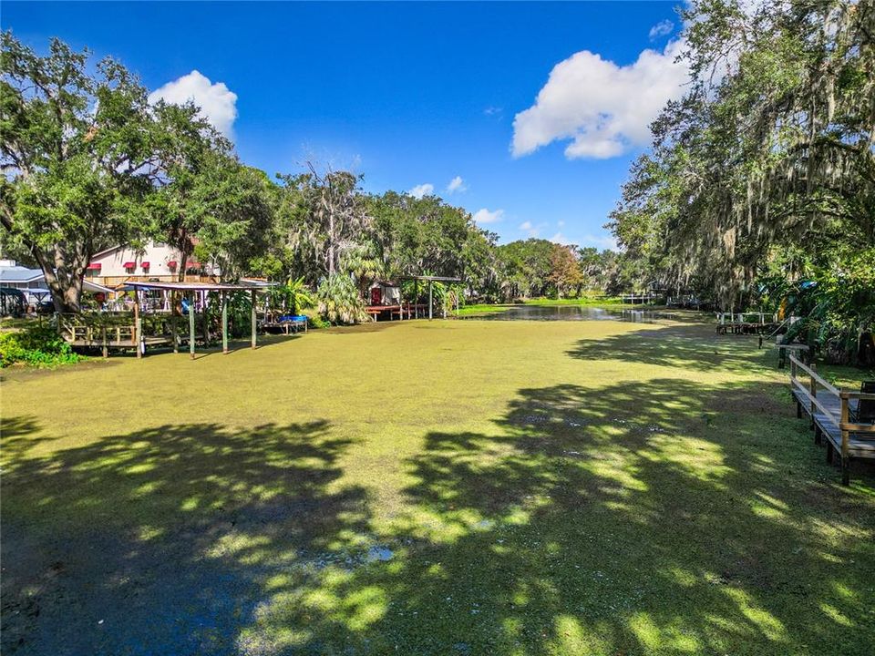 View of inlet from your dock