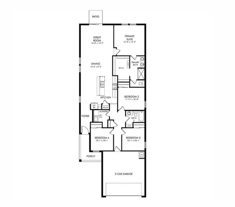 For Sale: $327,780 (4 beds, 2 baths, 1687 Square Feet)