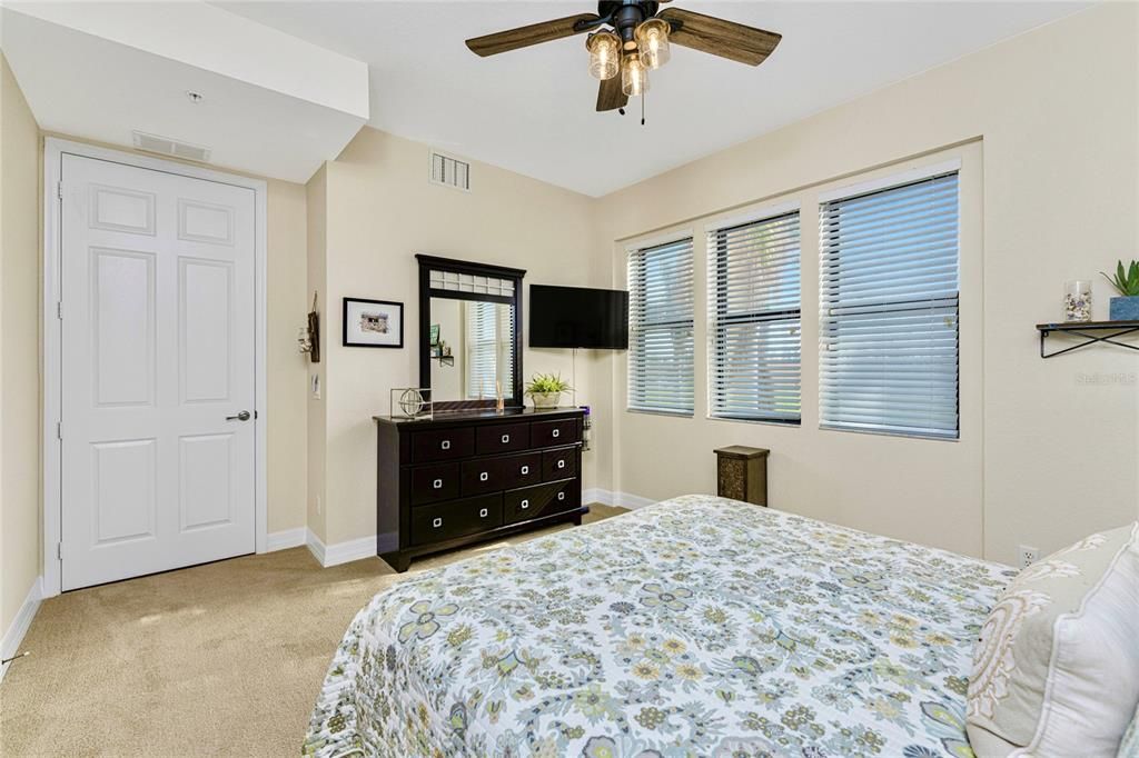 Welcoming Guest Bedroom bathed in natural light