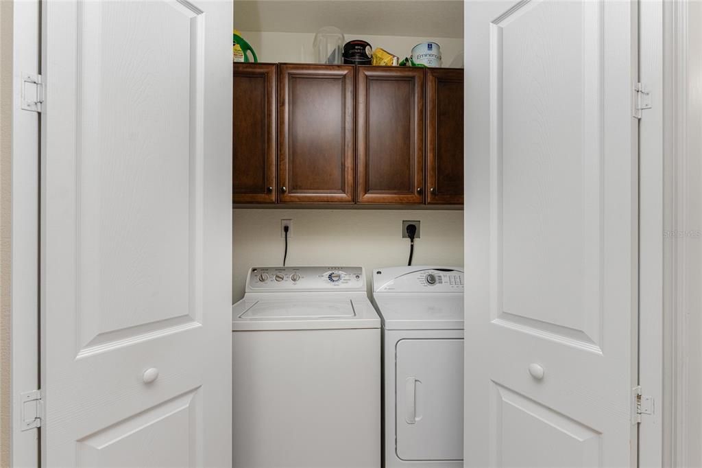 Full size washer and dryer