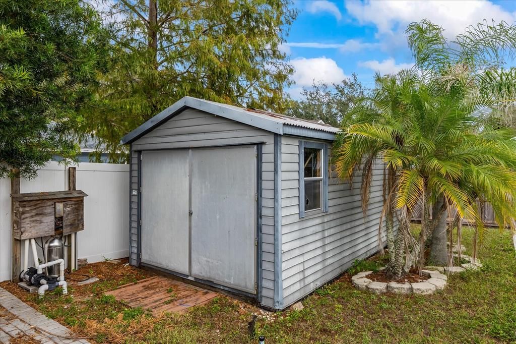 Outdoor Shed for Storage