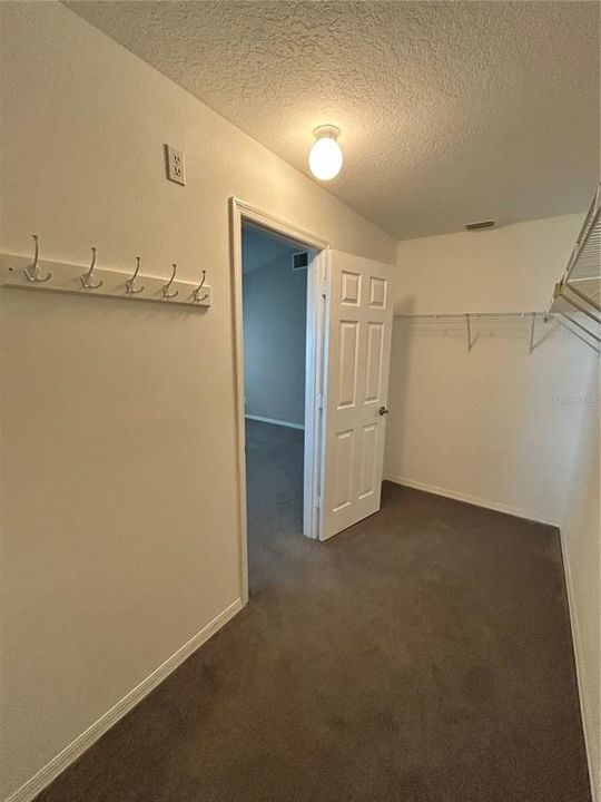 Primary walk-in closet