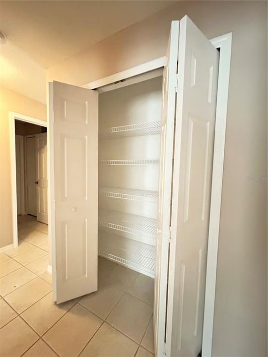 Hallway closet