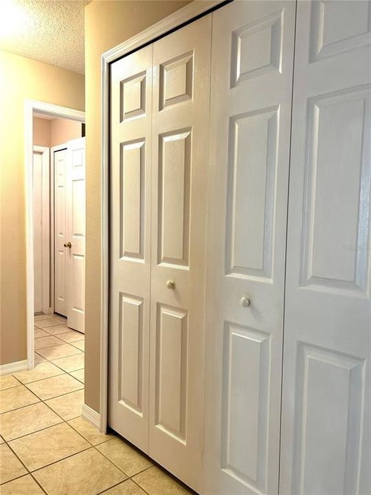 Hallway closet