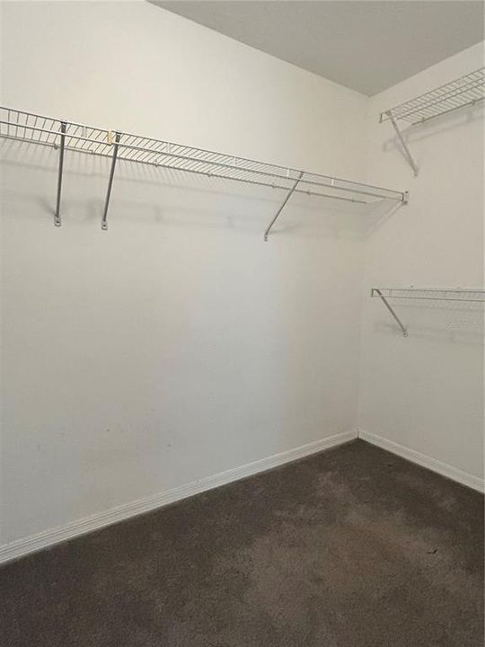 Primary walk-in closet