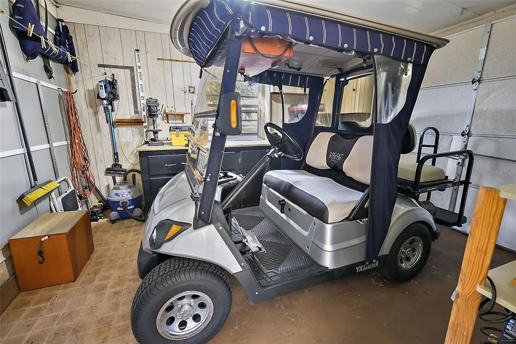 2016 Yamaha Gas Golf Car included