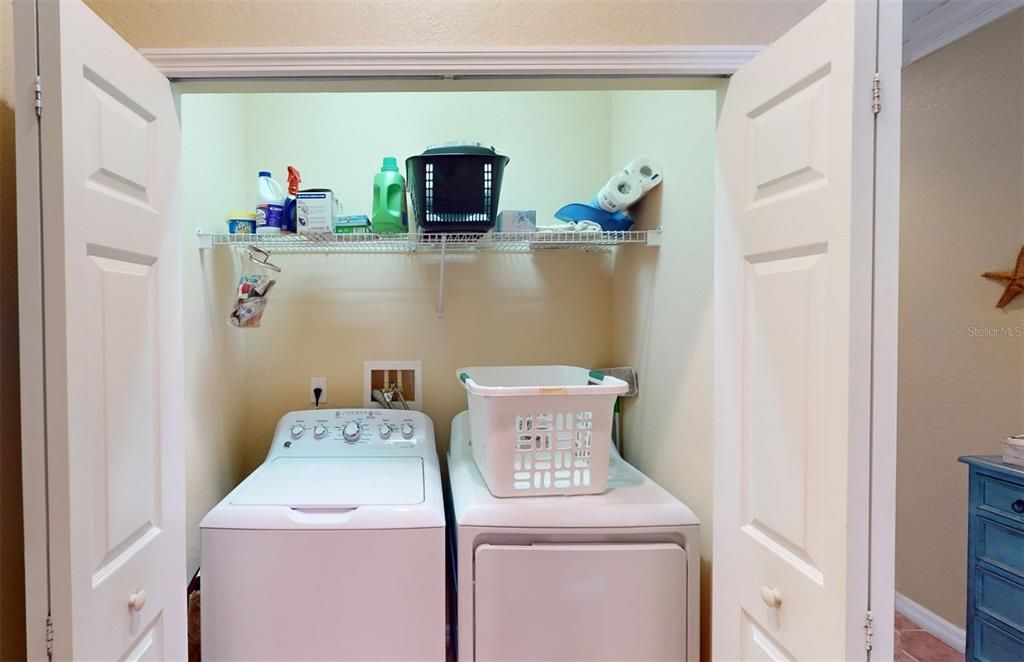 Laundry closet