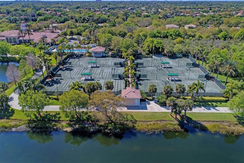 Tennis and Pickleball courts.