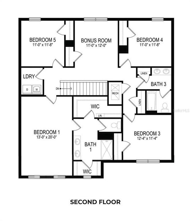 В аренду: $2,775 (5 спален, 3 ванн, 2605 Квадратных фут)