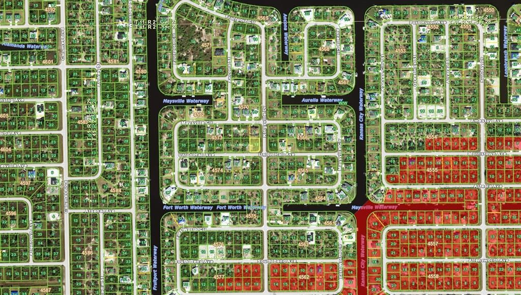 Not in the Scrub Jay review area, highlighted in orange.