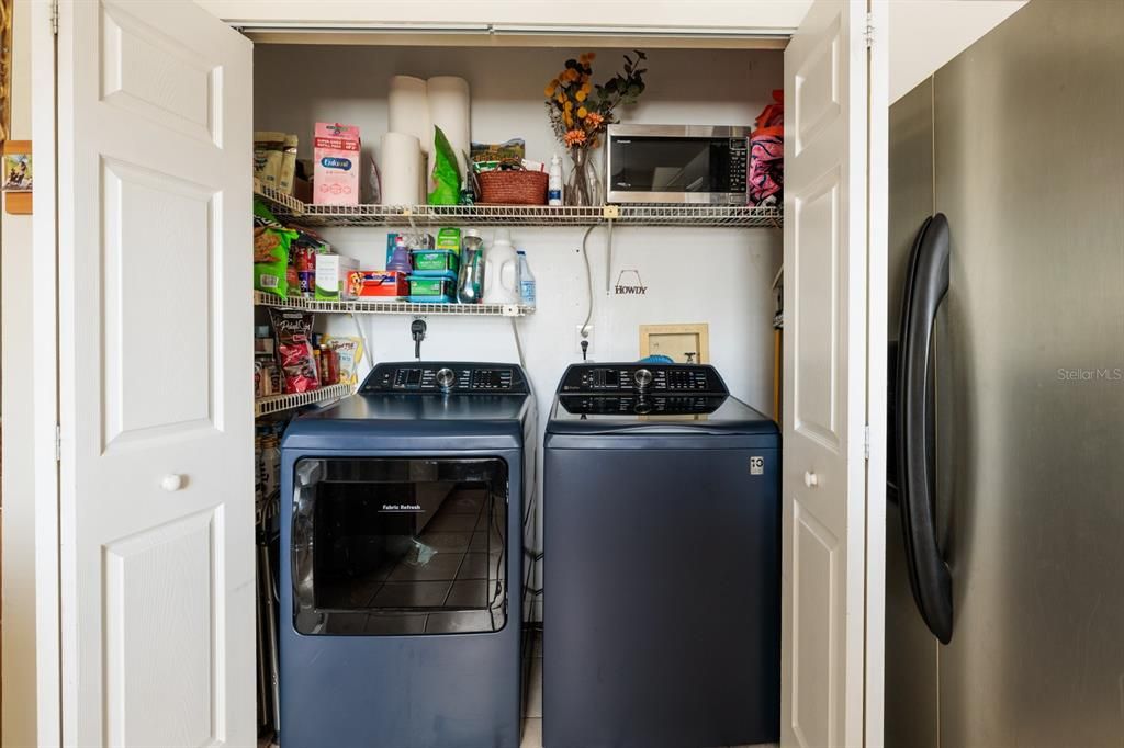 Kitchen/Laundry Closet