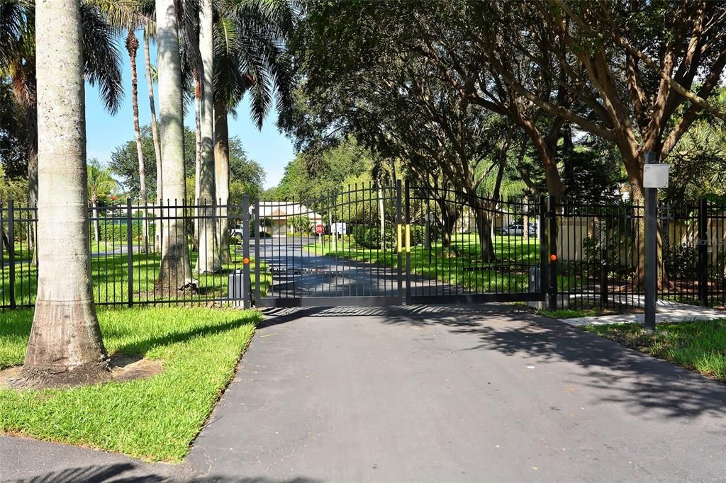 Gated community gives you peace of mind.