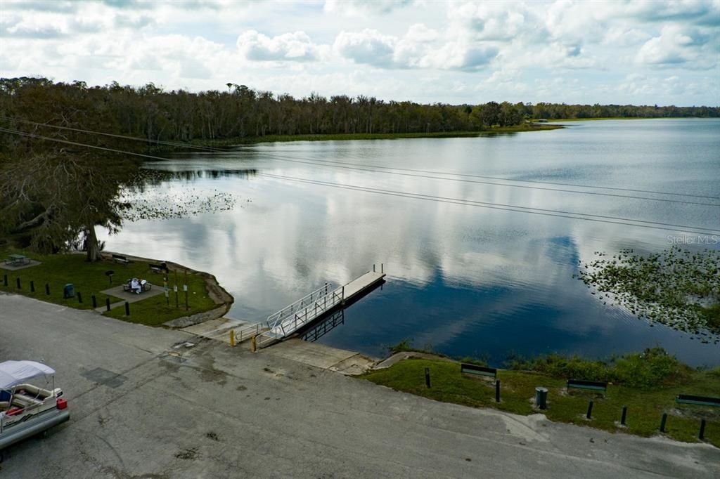 Lake Diaz - less than 2 miles from subject property. Ideal for boating, tubing and fishing