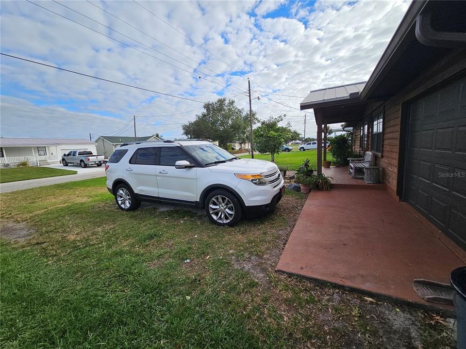 Front walkway and porch