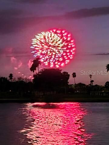 Fantastic view of firework displays.