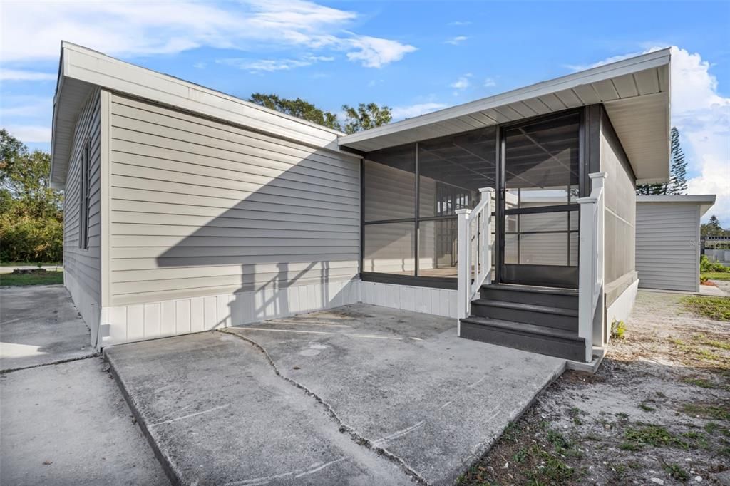 Rear Porch