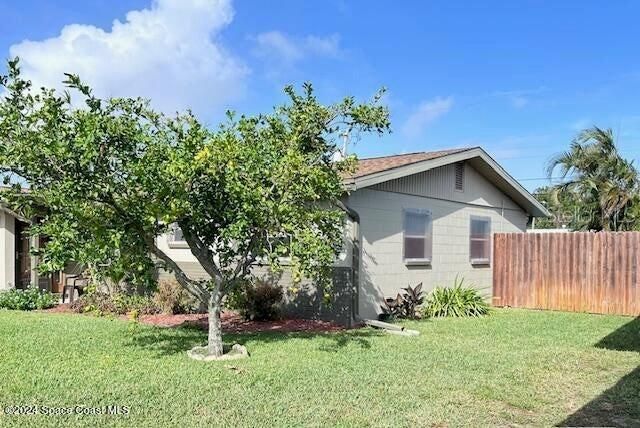 Fruit Tree, South Side of House