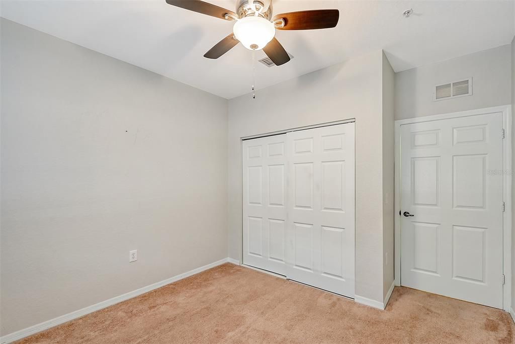 Bedroom 2 with Entry to Hallway