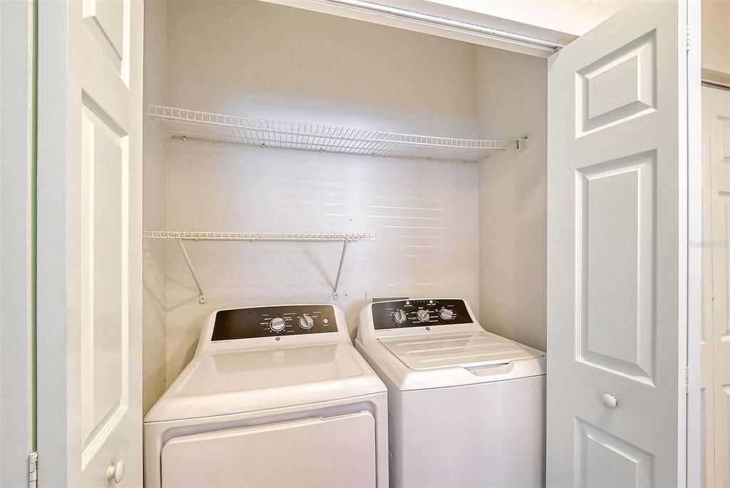 Convenient Hidden Laundry Closet