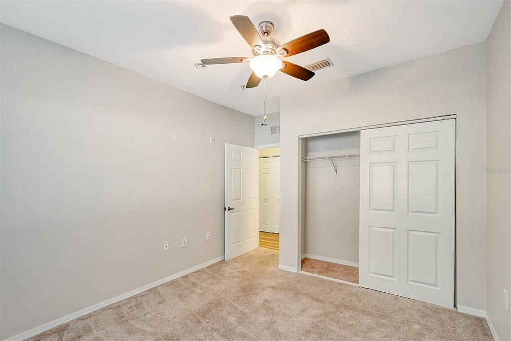 Bedroom 3 with large Closet