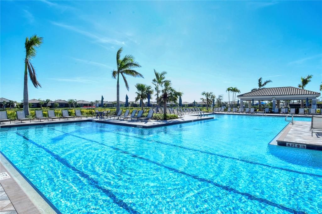 Clubhouse Pool with Lap Pool Attached